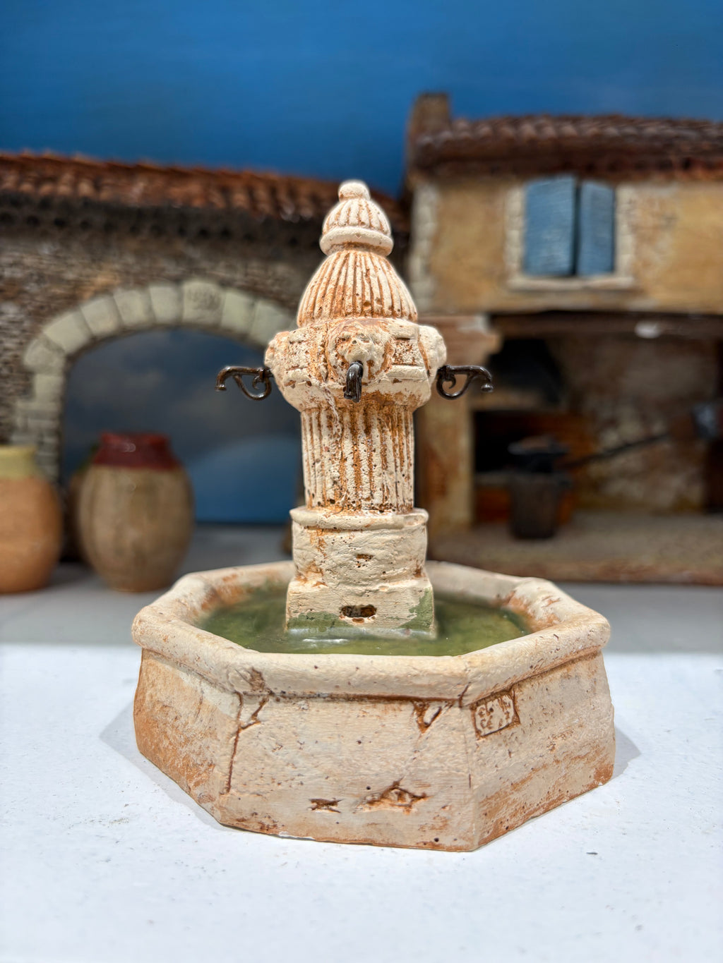 Grande fontaine octogonale