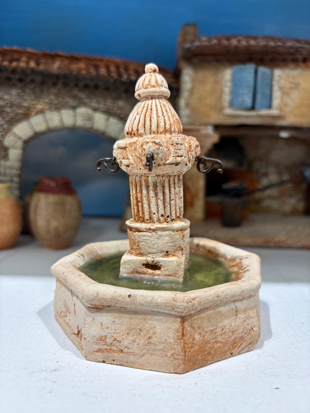 Grande fontaine octogonale