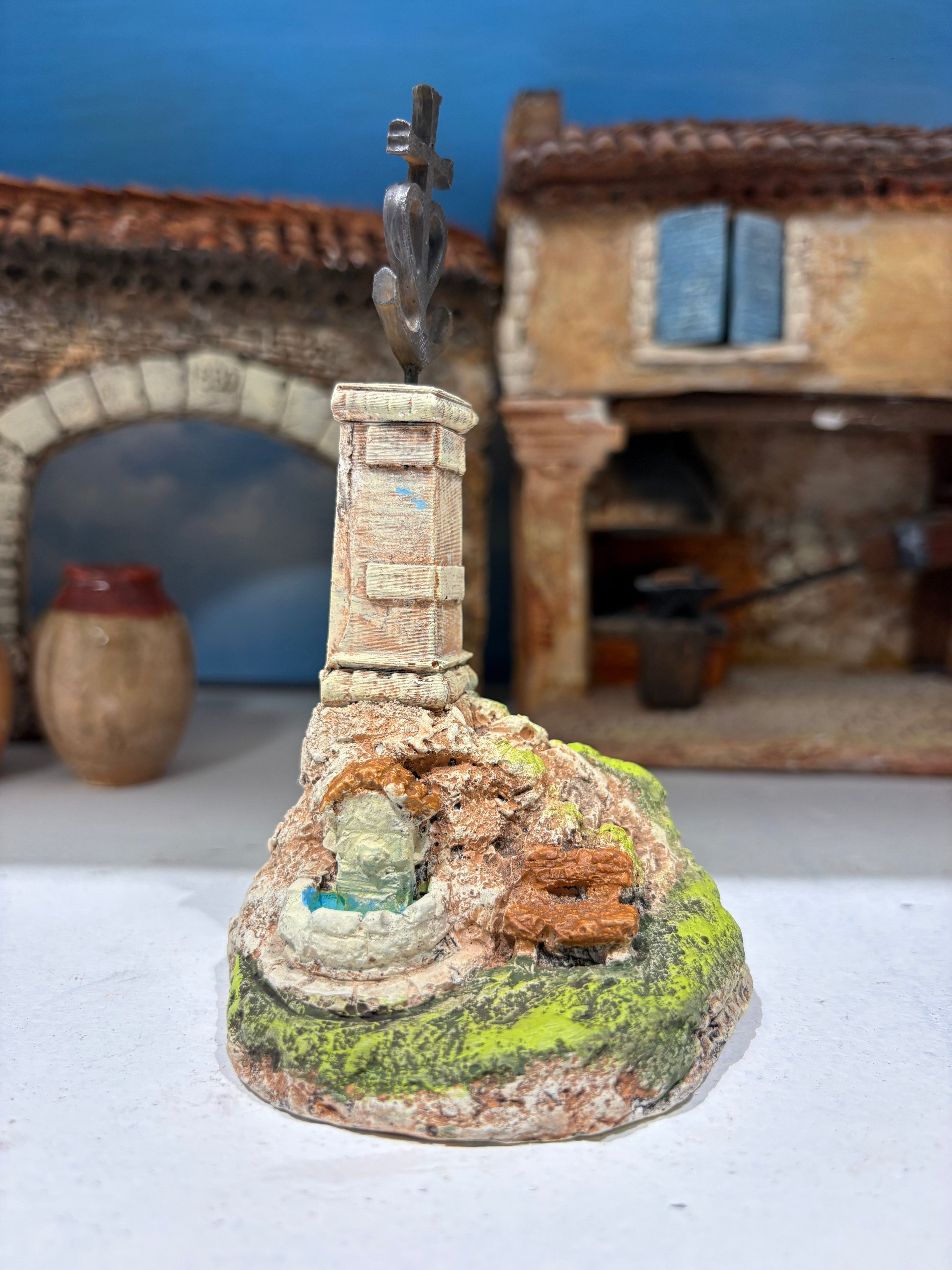 Croix Camarguaise sur rocher