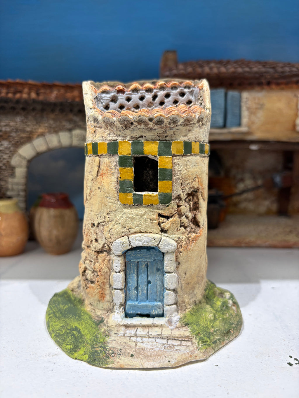 Moyen pigeonnier rond