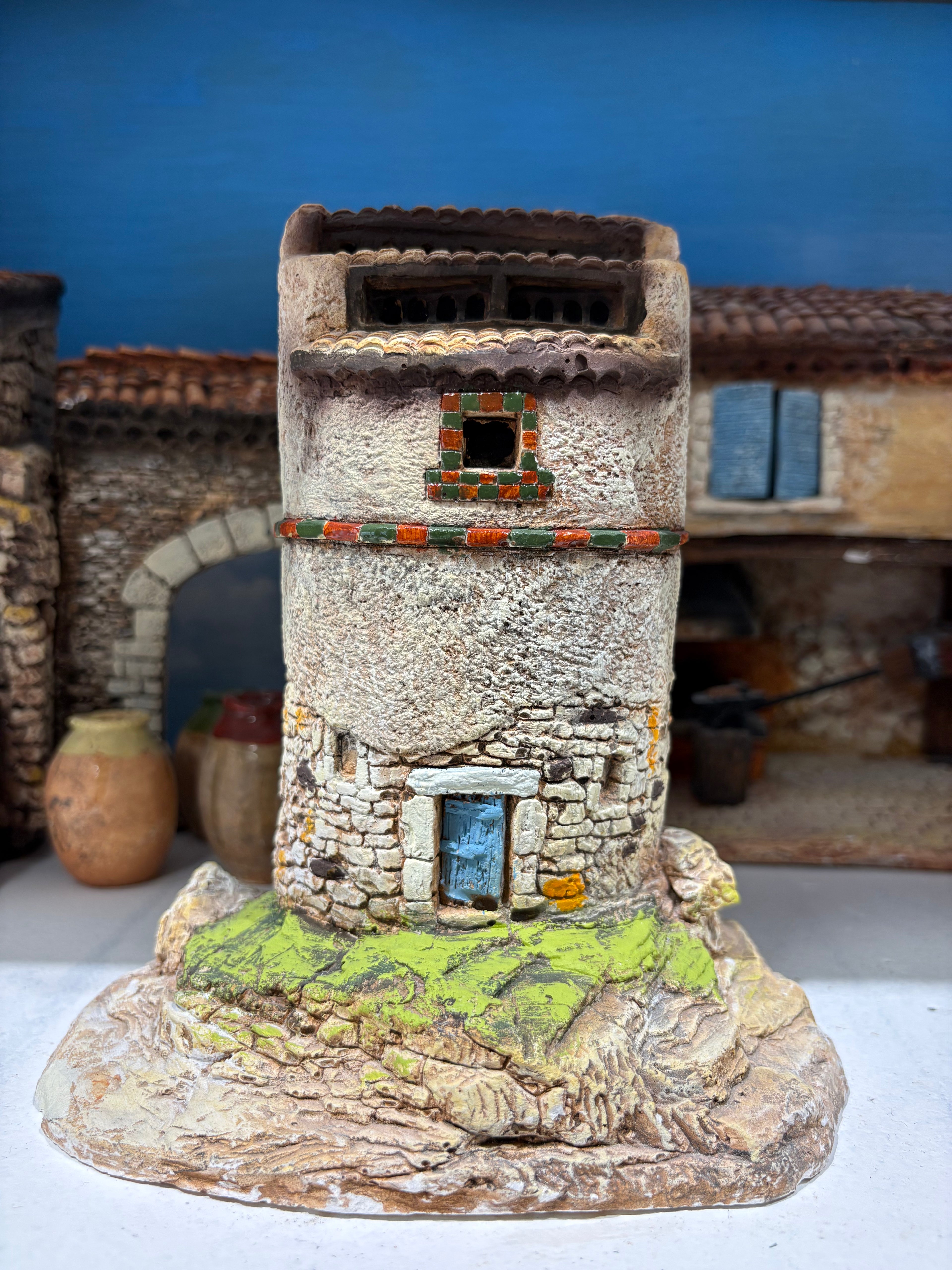 Grand pigeonnier rond