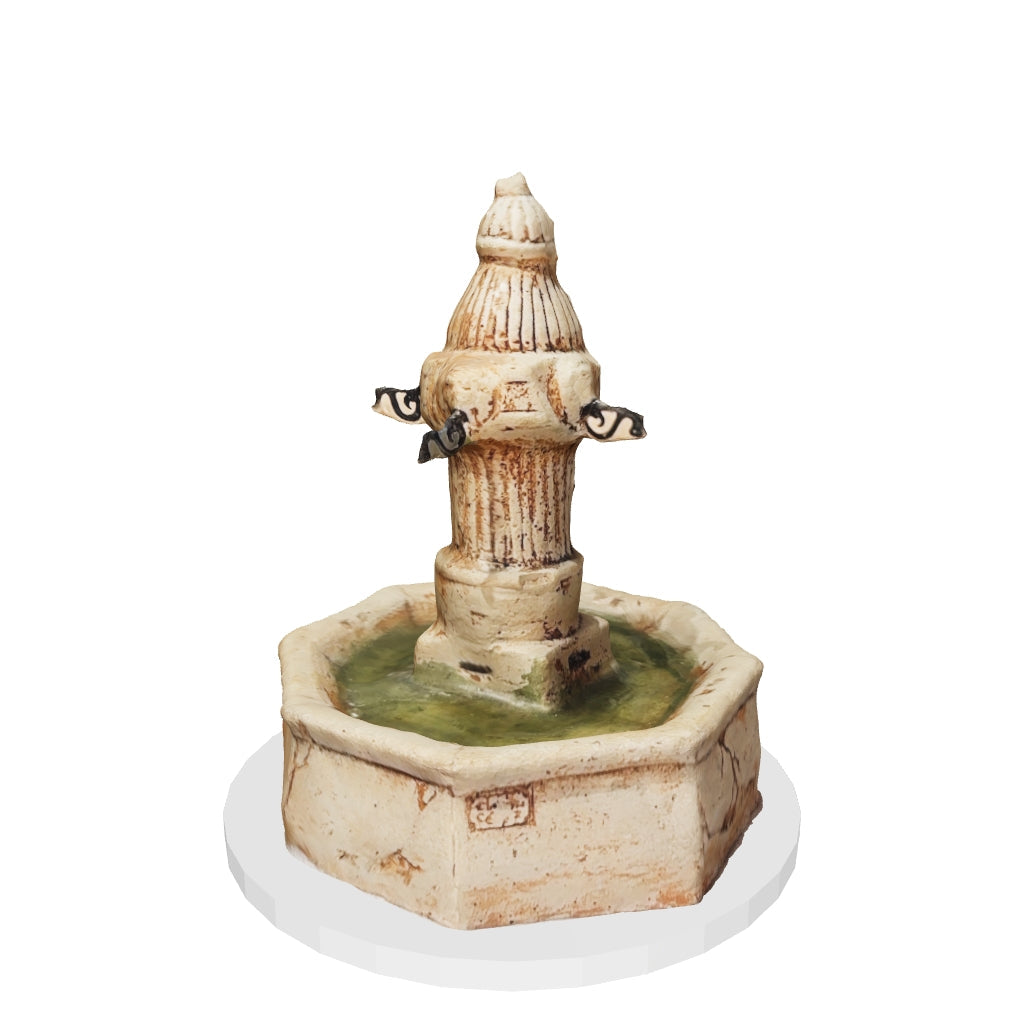 Grande fontaine octogonale