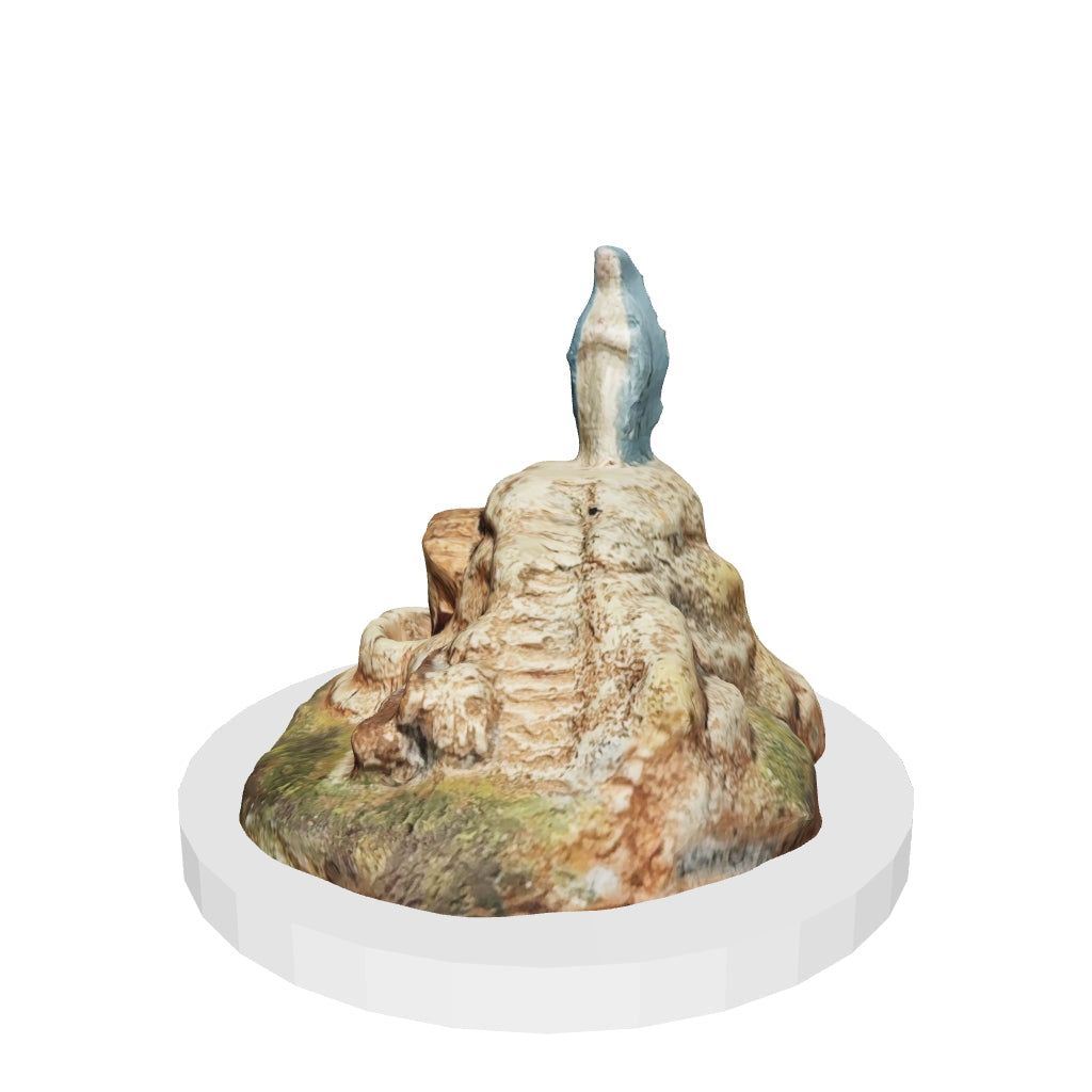 Vierge sur rocher